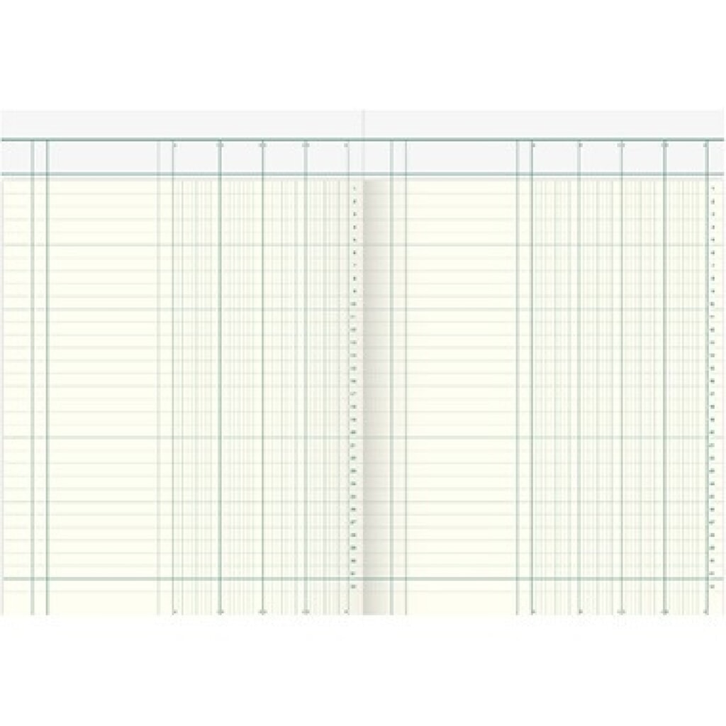 Produktabbildung: König & Ebhardt Spaltenbuch 8611041 DIN A4 4Spalten 40Blatt