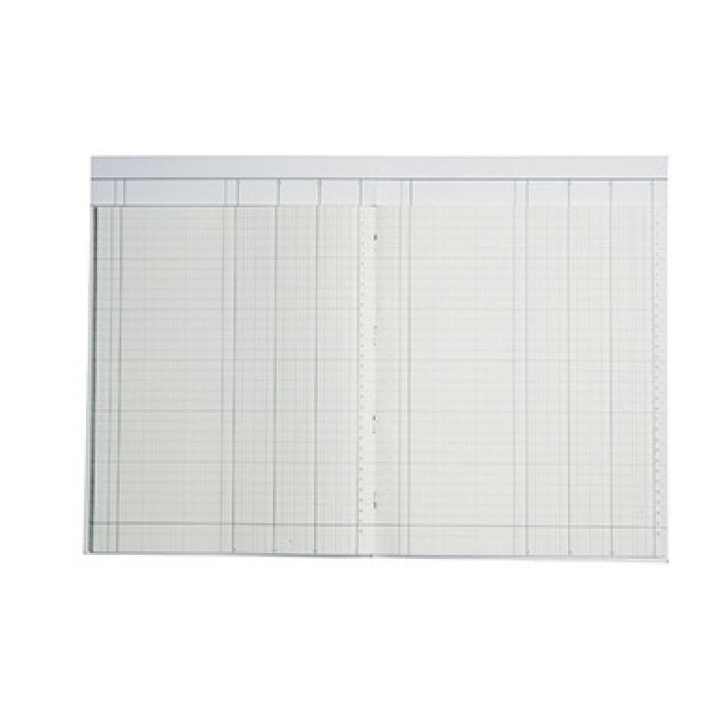 Produktabbildung: König & Ebhardt Spaltenbuch 8611031 DIN A4 40Bl. 3Spalten