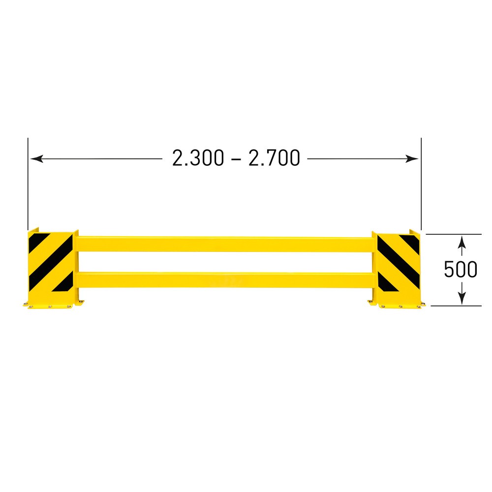 Zdjęcie produktu nr 6: Kompletny zestaw belek przeciwuderzeniowych, szerokość 2300-2700 mm