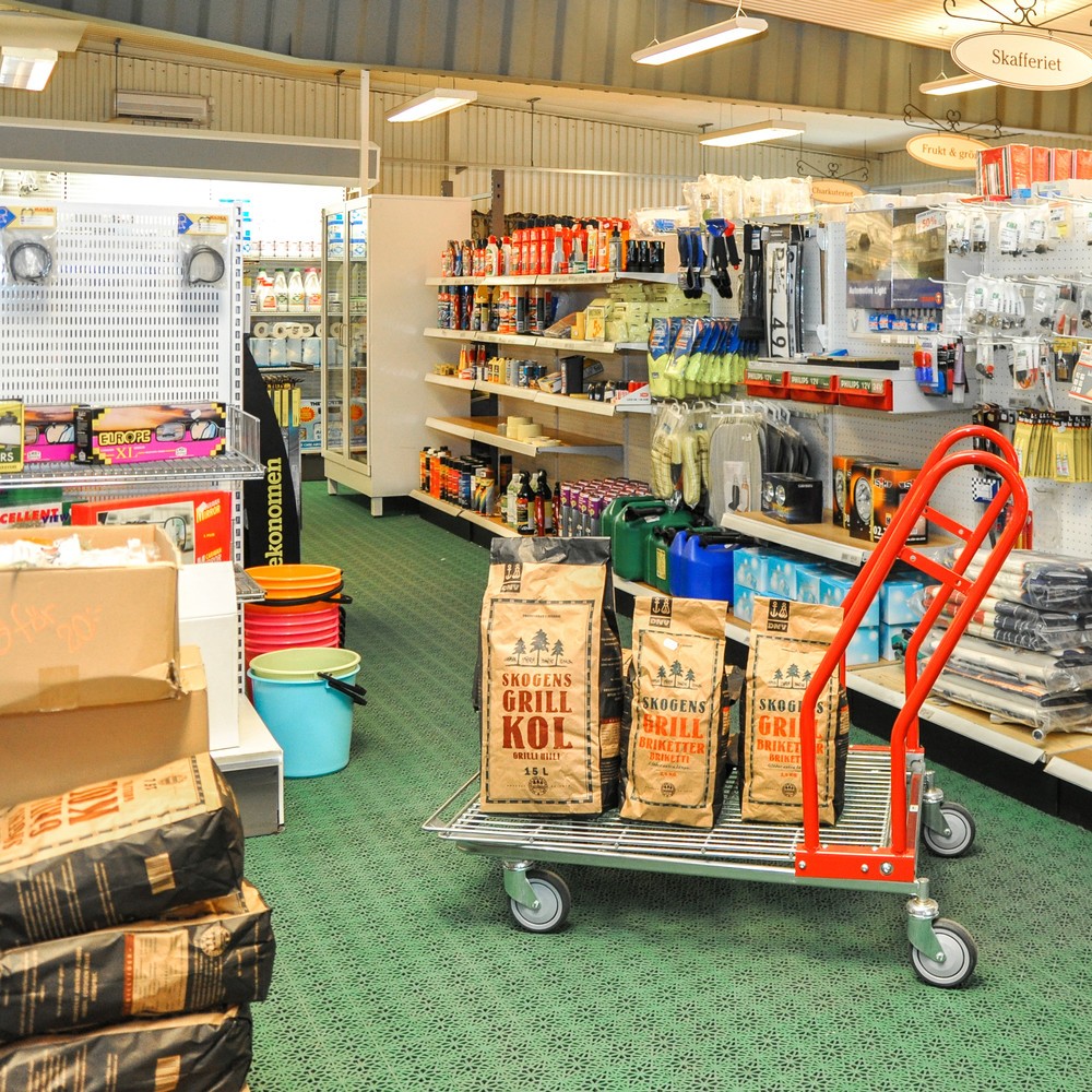 Produktabbildung Nr. 2: Kongamek Cash-'n'-Carry-Wagen, für Großgüter, Seitenbügel, Ladefläche BxT 600 x 850 mm