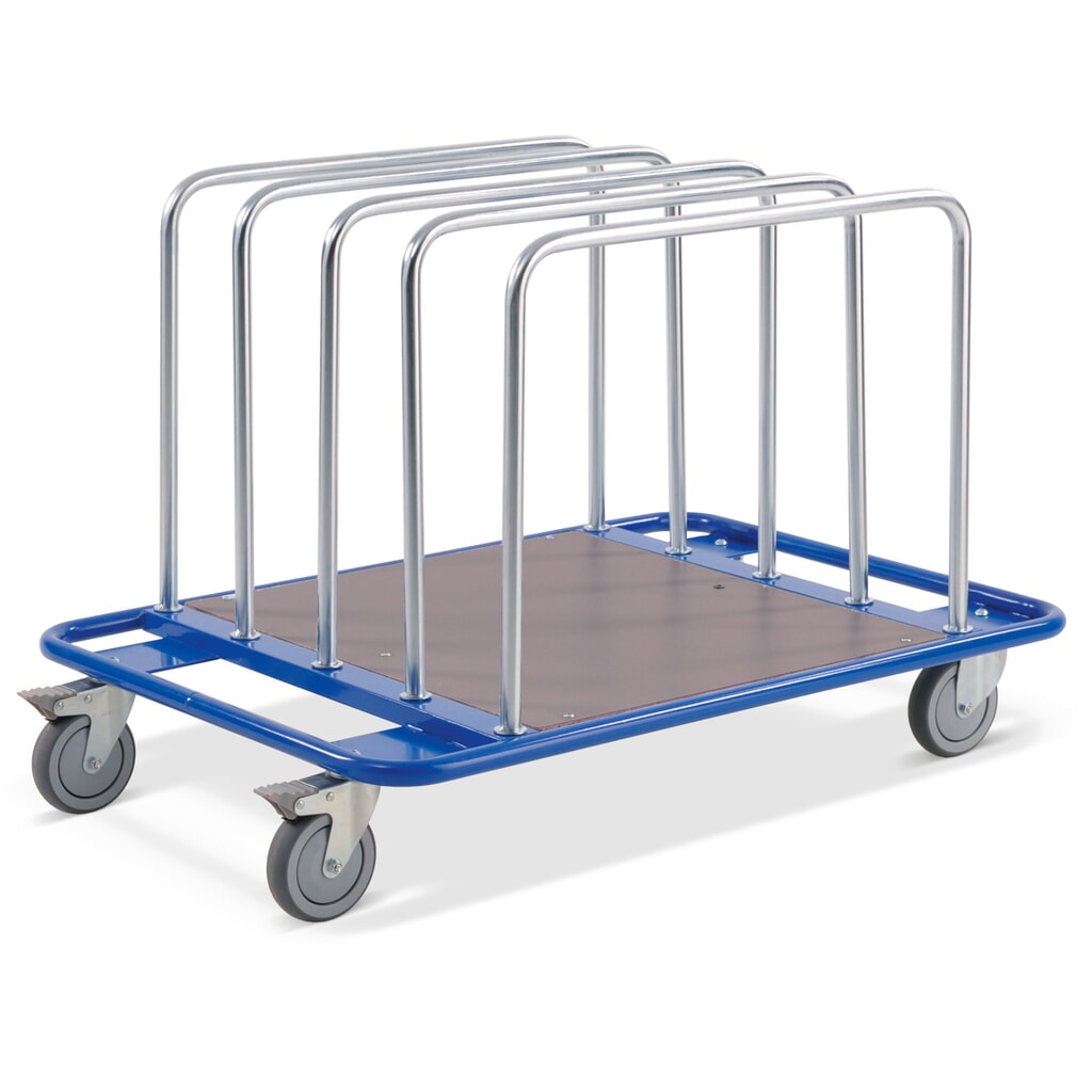 Kongamek Rohrbügelwagen, mit 5 Bügeln, Ladefläche BxT 1.000 x 700 mm Produktabbildung: Kongamek Rohrbügelwagen, mit 5 Bügeln, Ladefläche BxT 1.000 x 700 mm
