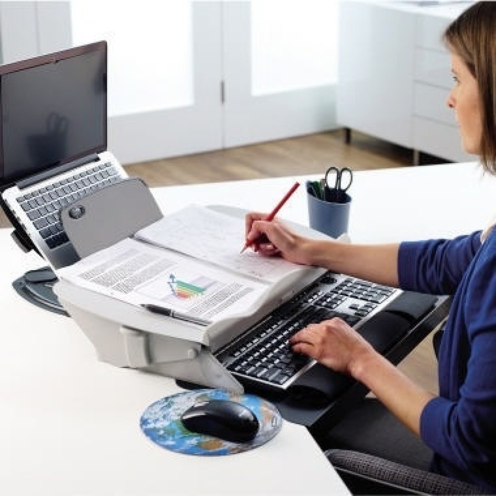 Produktabbildung Nr. 3: Fellowes Dokumentenhalter Easy Glide 8210001 schwarz