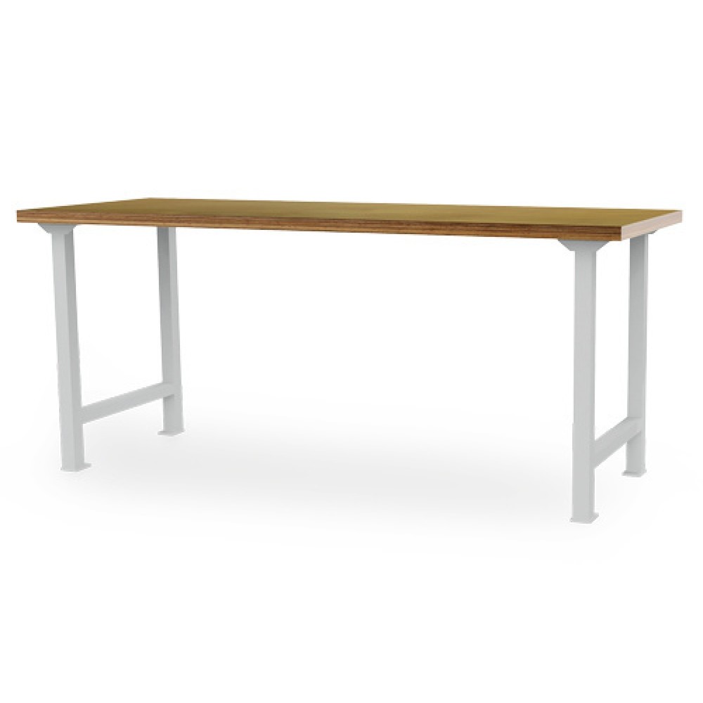 Product afbeelding: Koppelbare werkbank Bedrunka+Hirth, hxbxd 859 x 2.000 x 750 mm, lichtgrijs