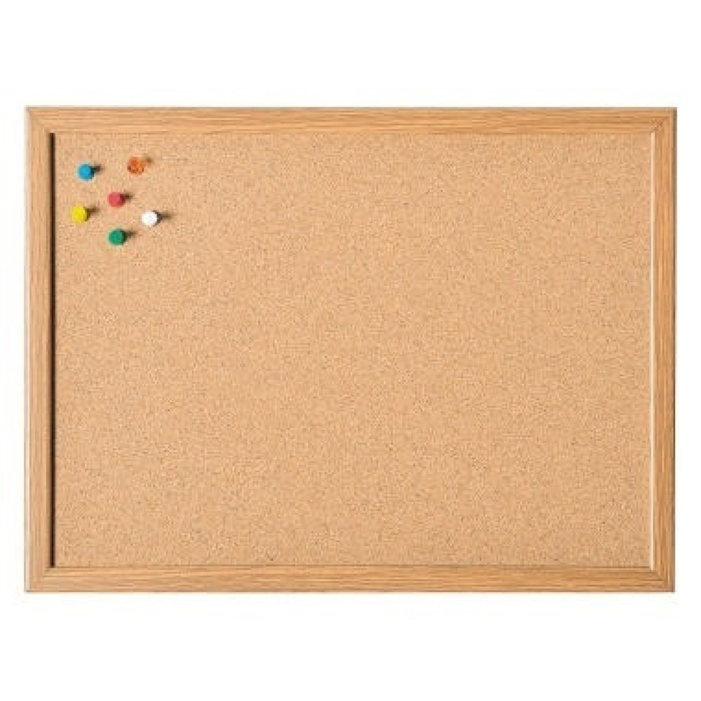 Produktabbildung: magnetoplan® Korktafel 121921 40x30cm braun +Pinnadeln