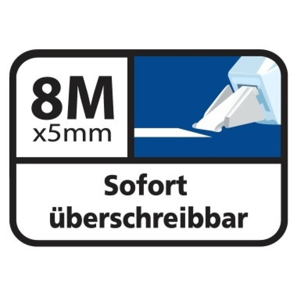 Produktabbildung Nr. 4: Tipp-Ex Korrekturroller Microtape Twist 8706142 5mmx8m blau