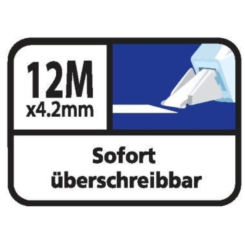 Produktabbildung Nr. 4: TIPP EX Korrekturroller Sideway 8290352 4,2mmx12m weiß