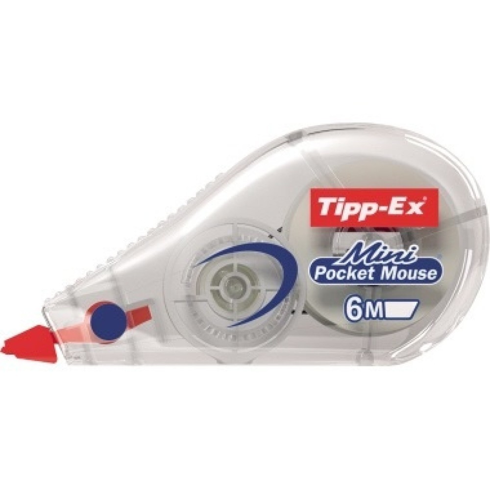 Produktabbildung: Tipp-Ex Korrekturroller Mini Pocket Mouse 932564 5mmx5m weiß