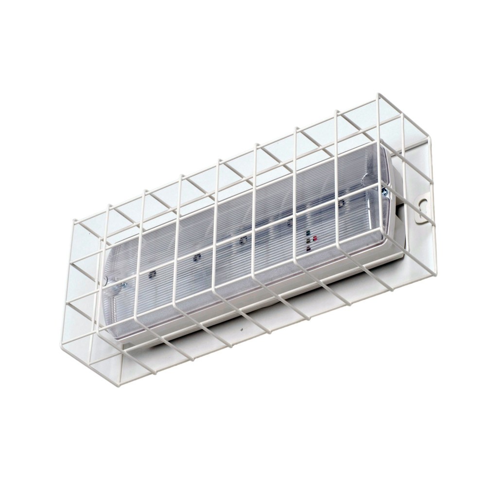 Obrázok výrobku: Ochranný kôš na núdzové svetlá, V x Š x H 200 x 435 x 140 mm