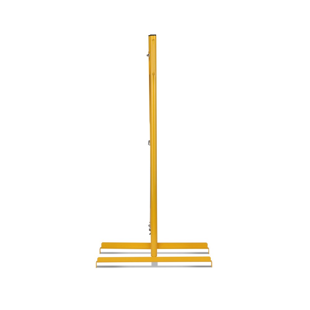 Zdjęcie produktu nr 3: Krata nożycowa, obustronna podstawa, szerokość 3600 mm, czarna/żółta