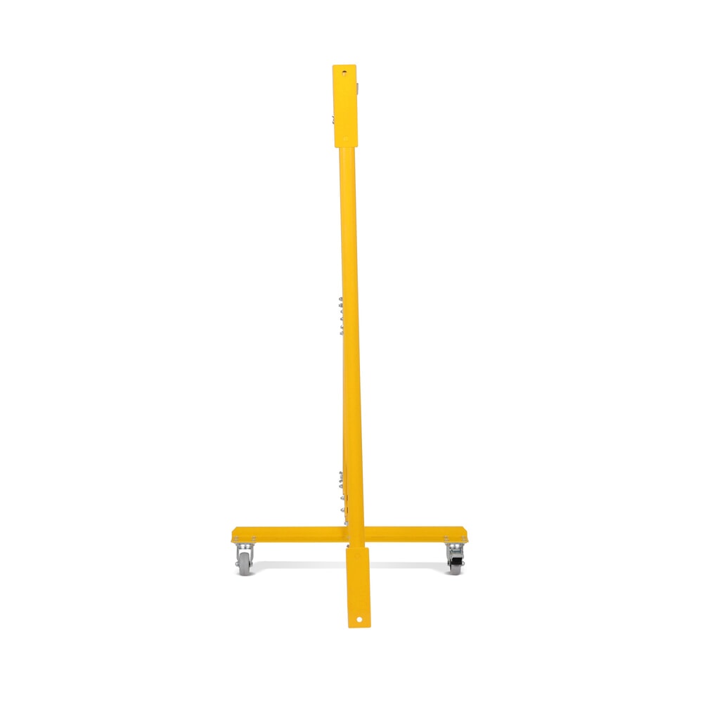 Zdjęcie produktu nr 7: Krata nożycowa, rolka jednostronna, montaż ścienny, szerokość 3600 mm, czarna/żółta