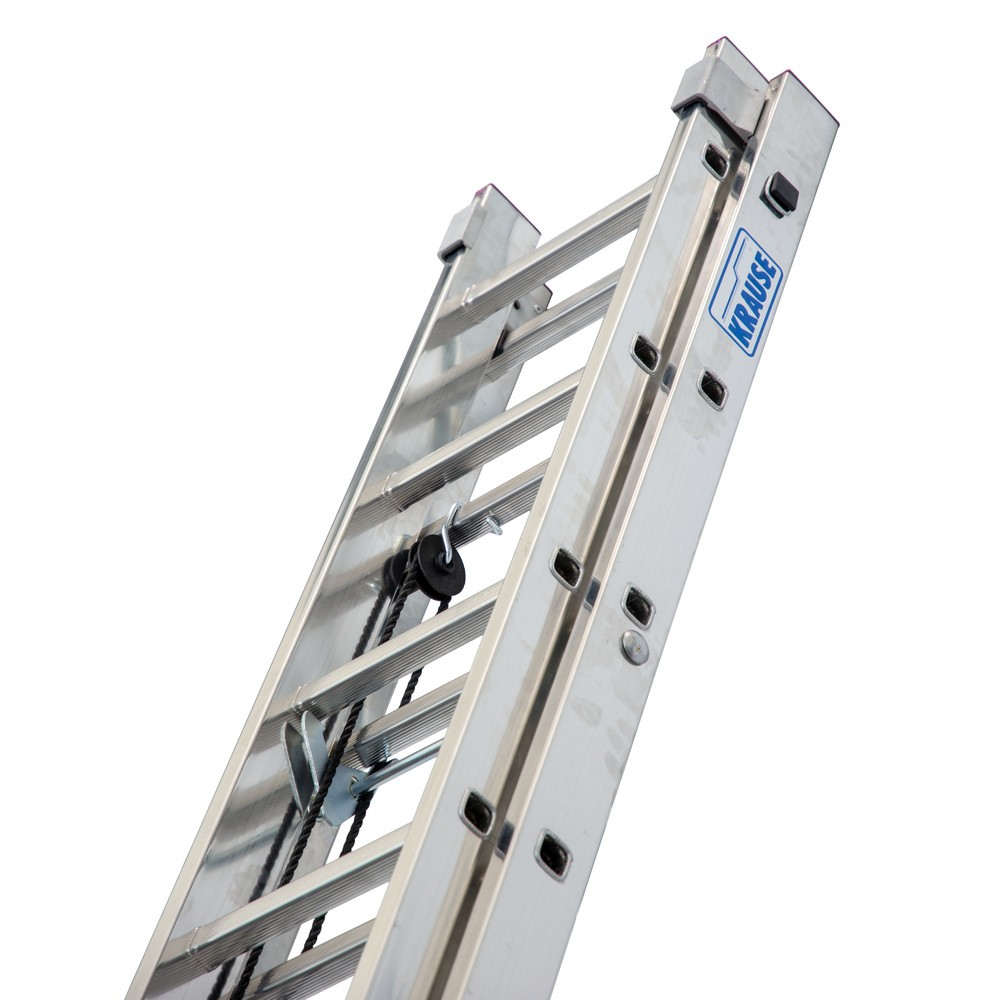 Produktabbildung Nr. 4: KRAUSE® CORDA Seilzug-Anlegeleiter, 2-teilig, Standhöhe 6,63 m