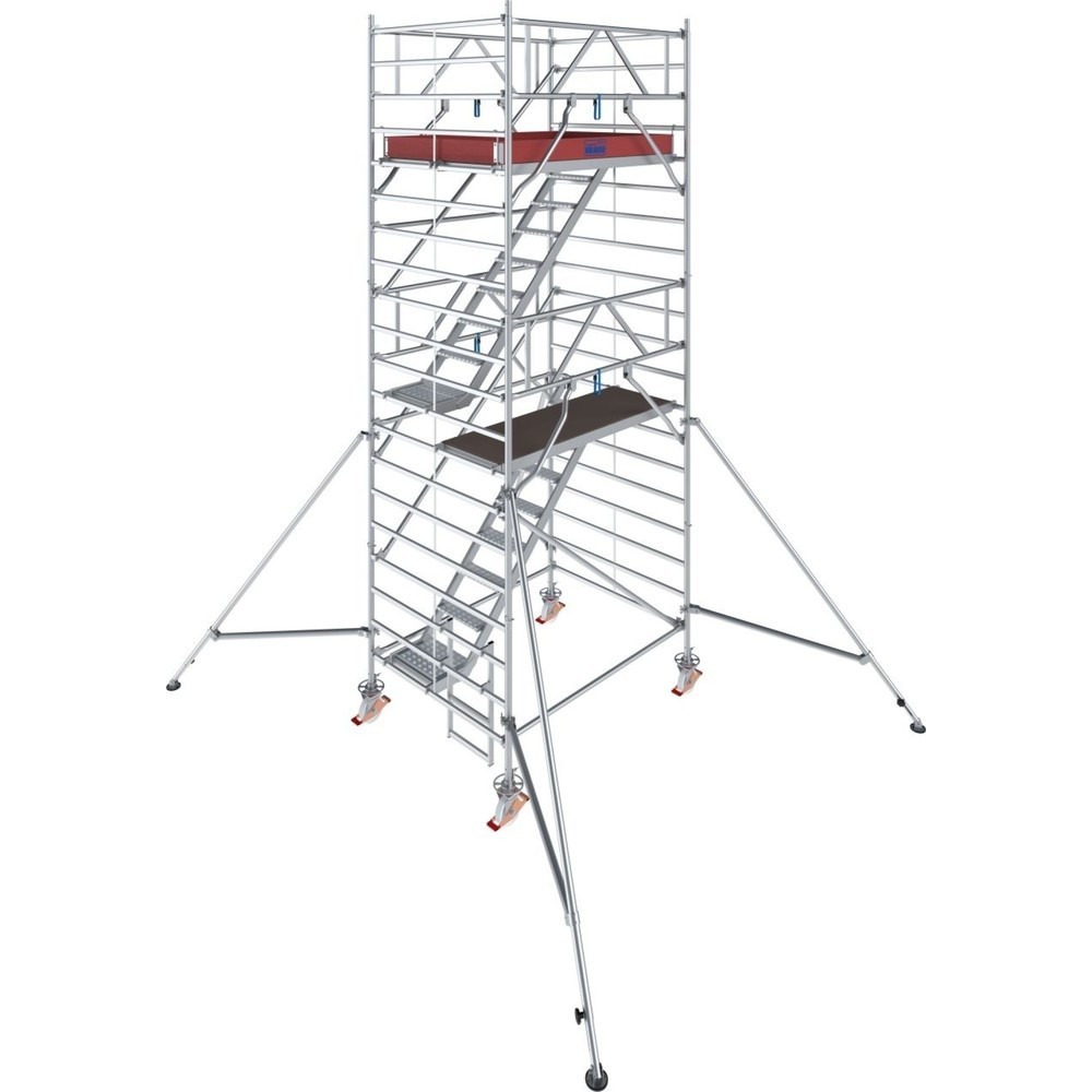 Illustration du produit: KRAUSE® STABILO Échafaudage roulant S5500, longueur de travée 2,00, hauteur de travail 6,30