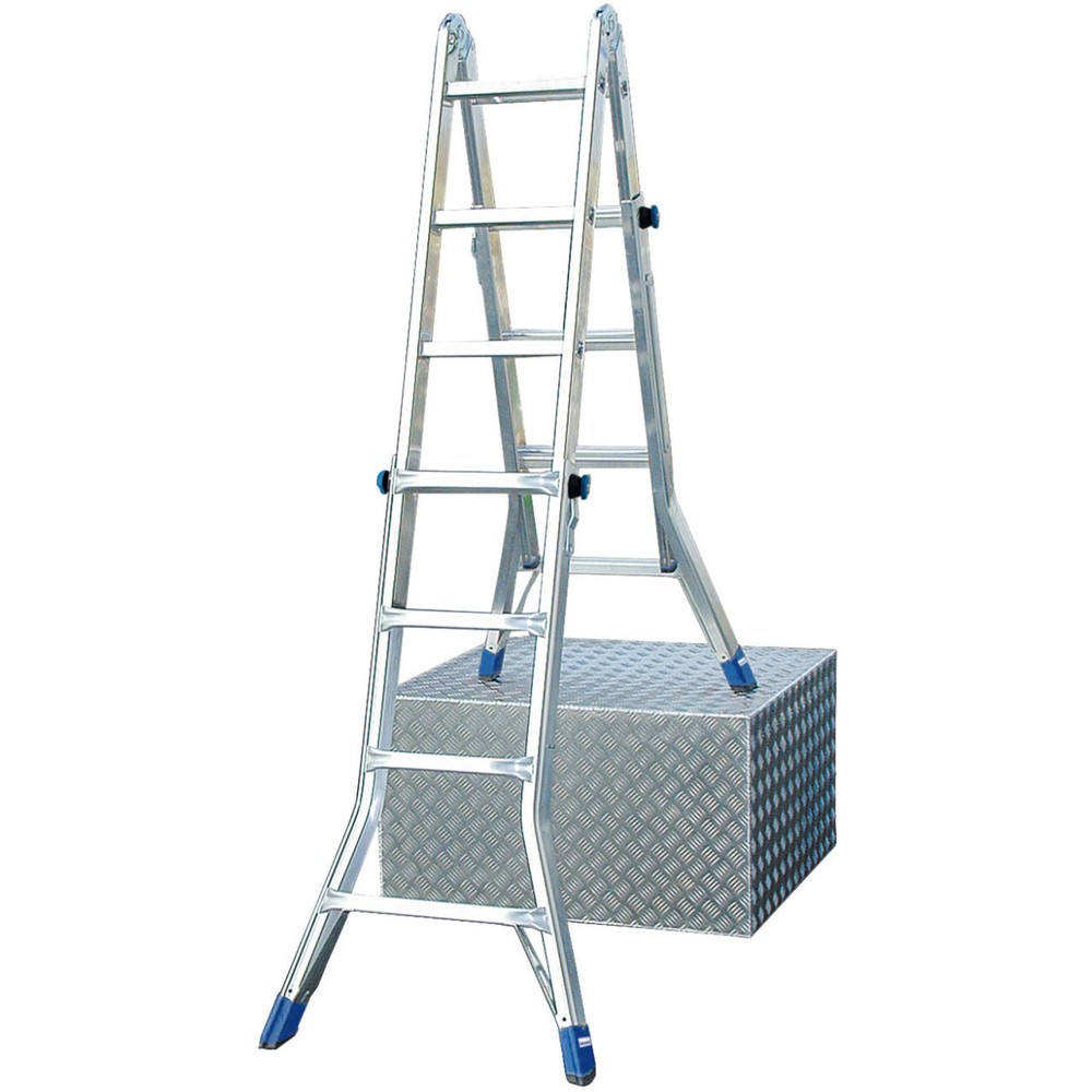 Illustration du produit: KRAUSE® Échelle télescopique articulée STABILO 4x4 barreaux