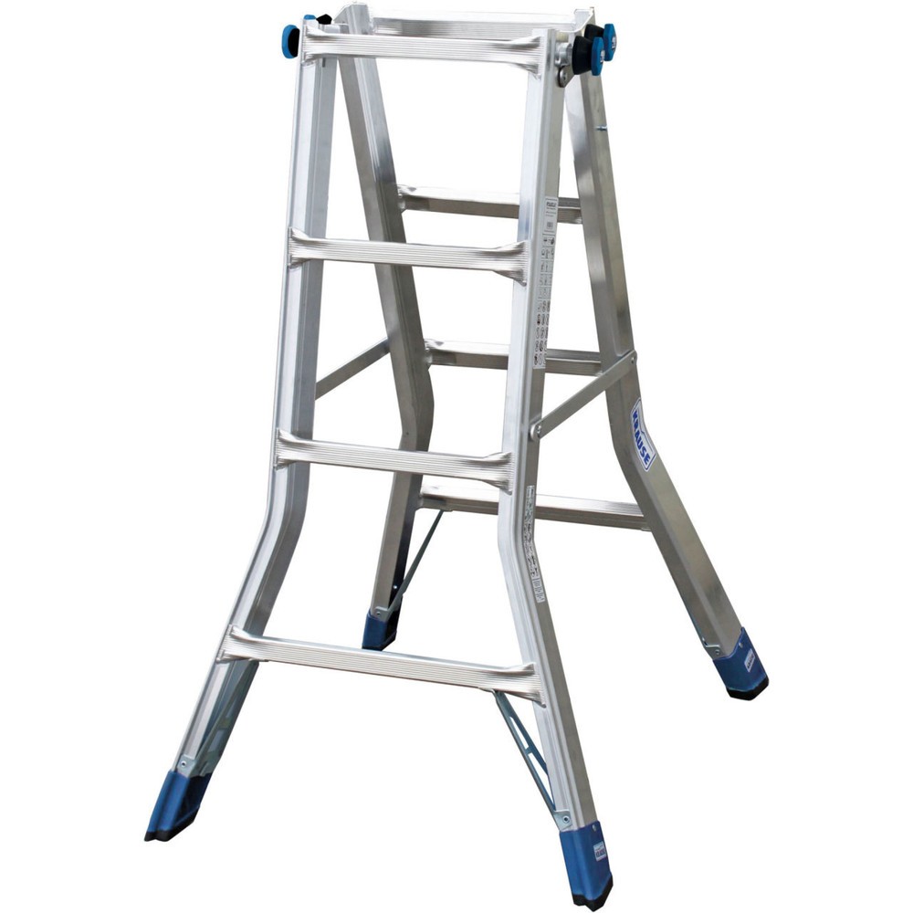 N° de l'image du produit 2 : KRAUSE® Échelle télescopique articulée STABILO 4x4 barreaux