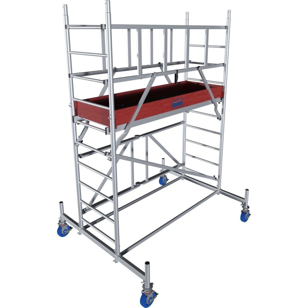 Produktabbildung Nr. 1: KRAUSE® MONTO Alu-Faltgerüst ProTec XS, Arbeitshöhe 3.800 mm