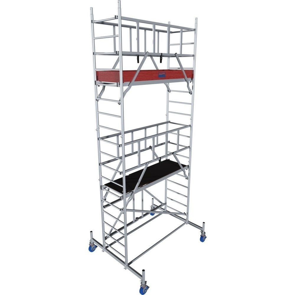 Produktabbildung Nr. 1: KRAUSE® MONTO Alu-Faltgerüst ProTec XS, Arbeitshöhe 5.800 mm