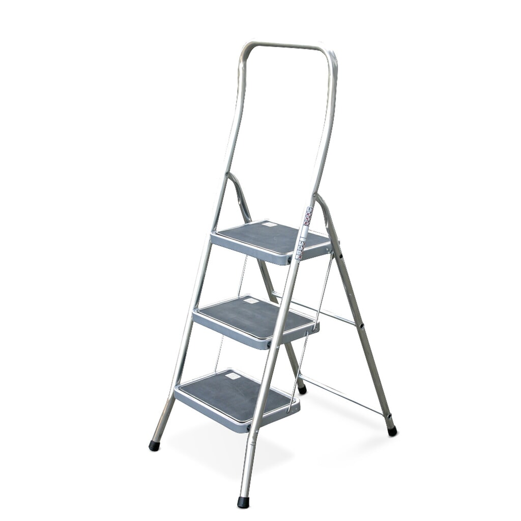 KRAUSE® MONTO Sicherheits-Klapptritt mit hohem Bügel, Standhöhe 0,50 m Produktabbildung: KRAUSE® MONTO Sicherheits-Klapptritt mit hohem Bügel, Standhöhe 0,50 m