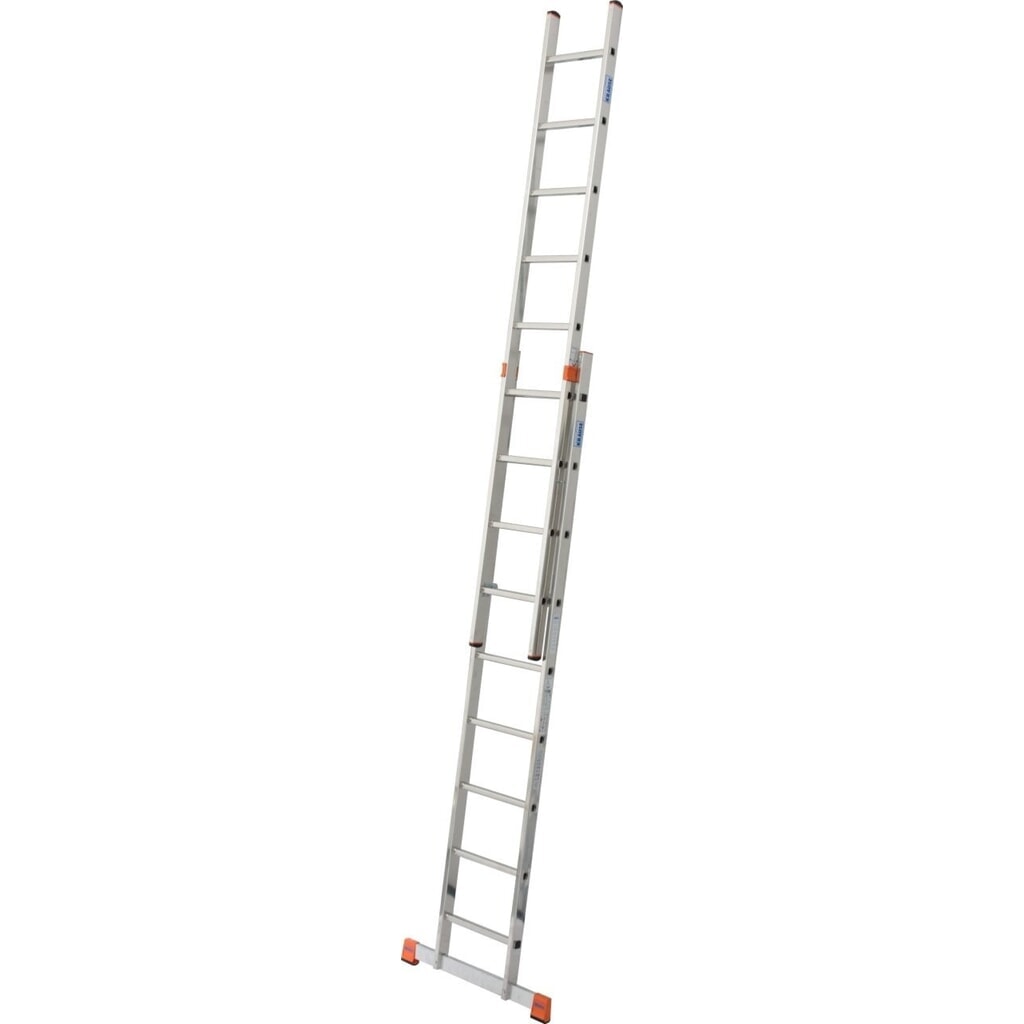 Produktabbildung: KRAUSE® MONTO Sprossen-Schiebeleiter Fabilo, zweitlg. 2x9 Sprossen