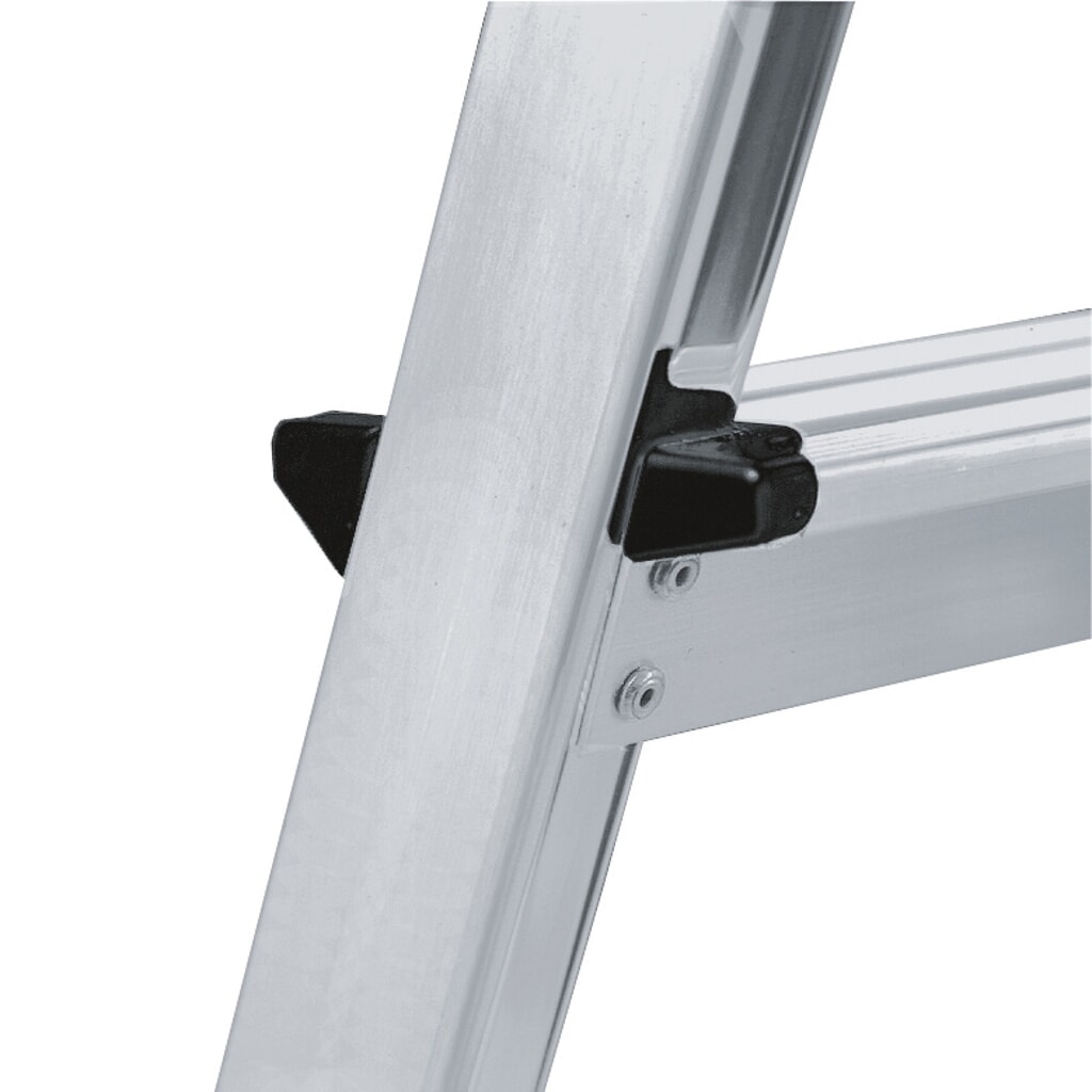 Produktabbildung Nr. 3: KRAUSE® Stufen-Doppelleiter, 2-seitig begehbar, Standhöhe 0,20 m, 2x3 Stufen