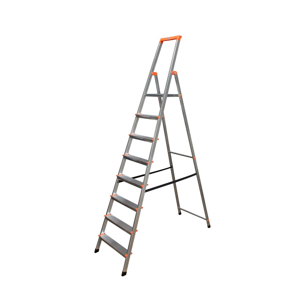 Produktabbildung Nr. 1: Stufen-r KRAUSE®, 1-seitig, mit Hightech-Gelenkverbindungen, Aufstelltiefe 1.400 mm