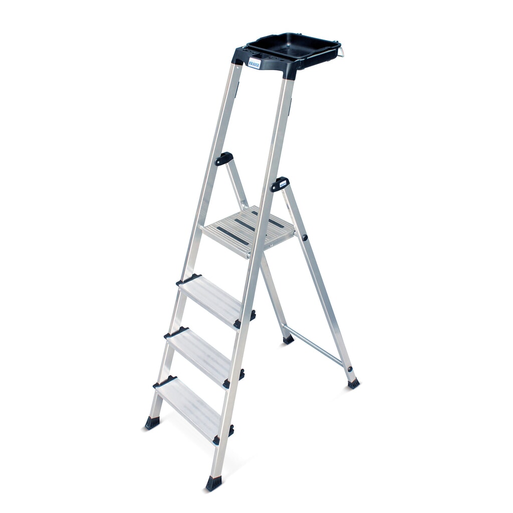 KRAUSE® Stufen-r, kompakt und funktionell, Standhöhe 0,85 m Produktabbildung: KRAUSE® Stufen-r, kompakt und funktionell, Standhöhe 0,85 m