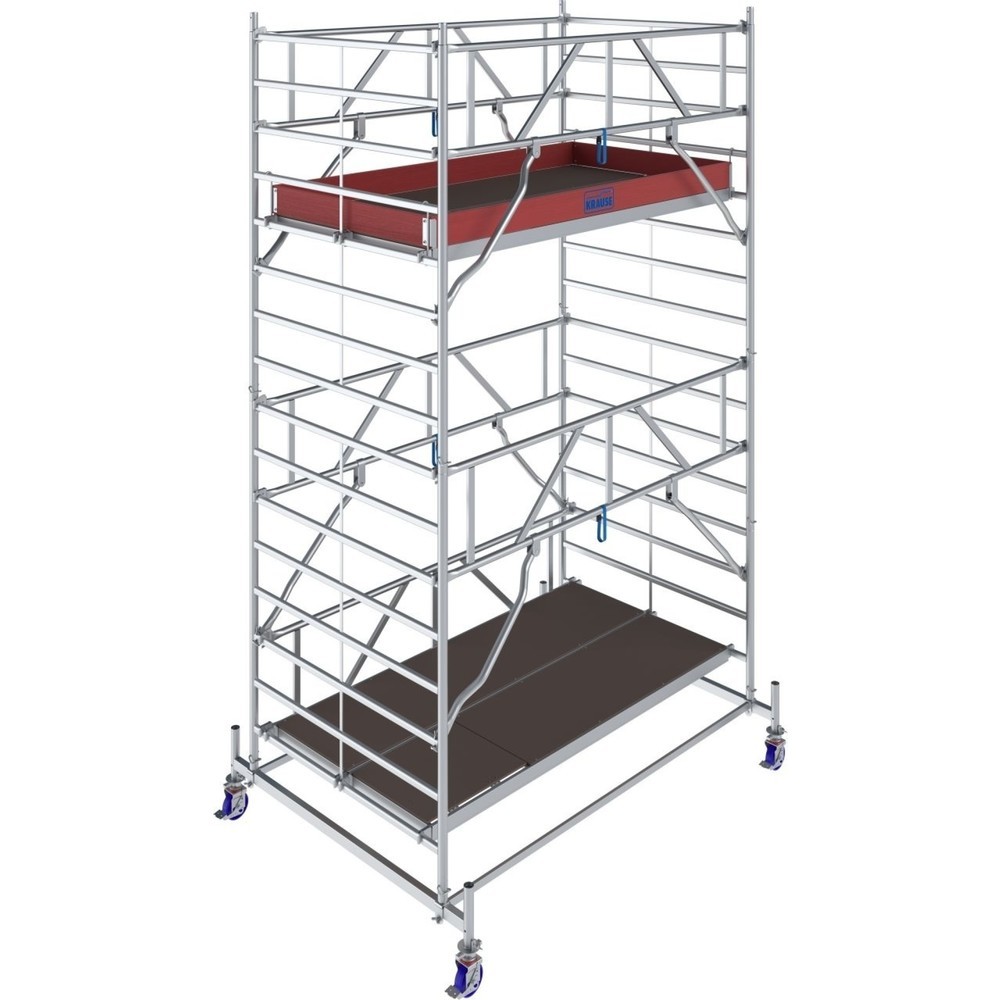 Produktabbildung: KRAUSE® STABILO Fahrgerüst S50, Feldlänge 2.500 mm, Arbeitshöhe 5.400 mm