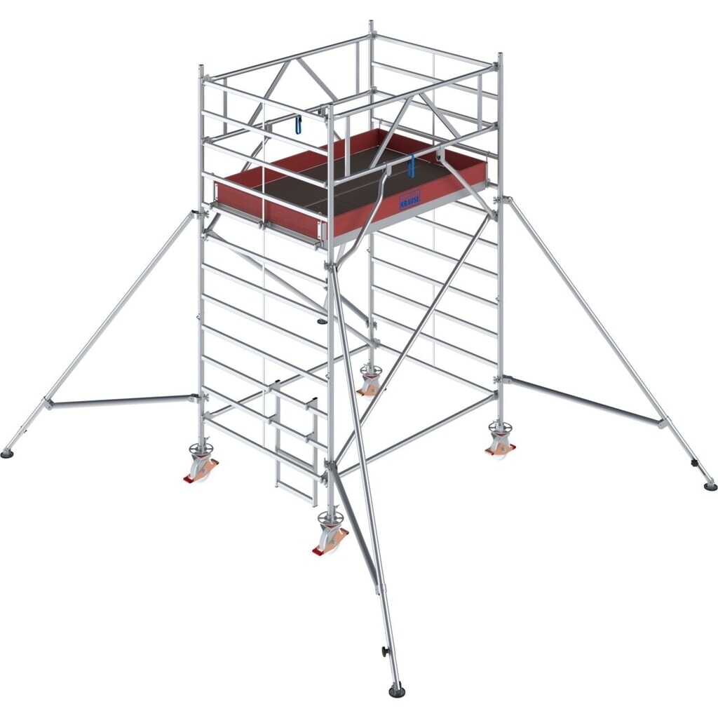 Produktabbildung: KRAUSE® STABILO Fahrgerüst S5000, Feldlänge 2.000 mm, Arbeitshöhe 4.300 mm