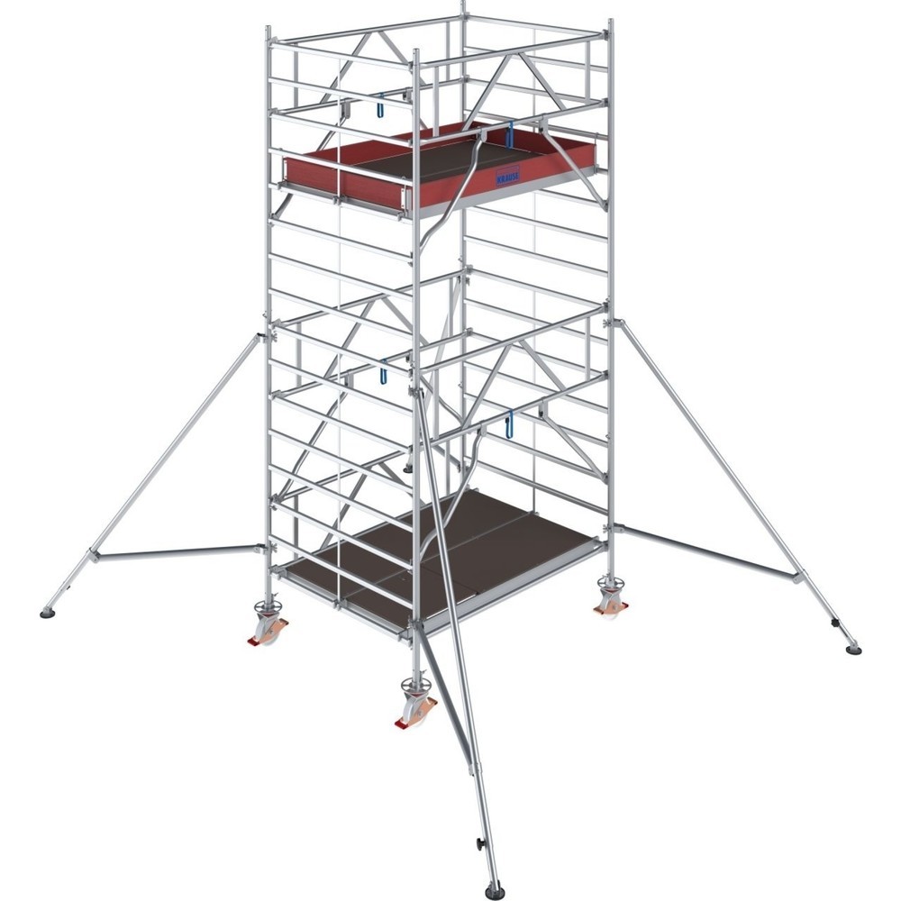 Produktabbildung: KRAUSE® STABILO Fahrgerüst S5000, Feldlänge 2.000 mm, Arbeitshöhe 5.300 mm