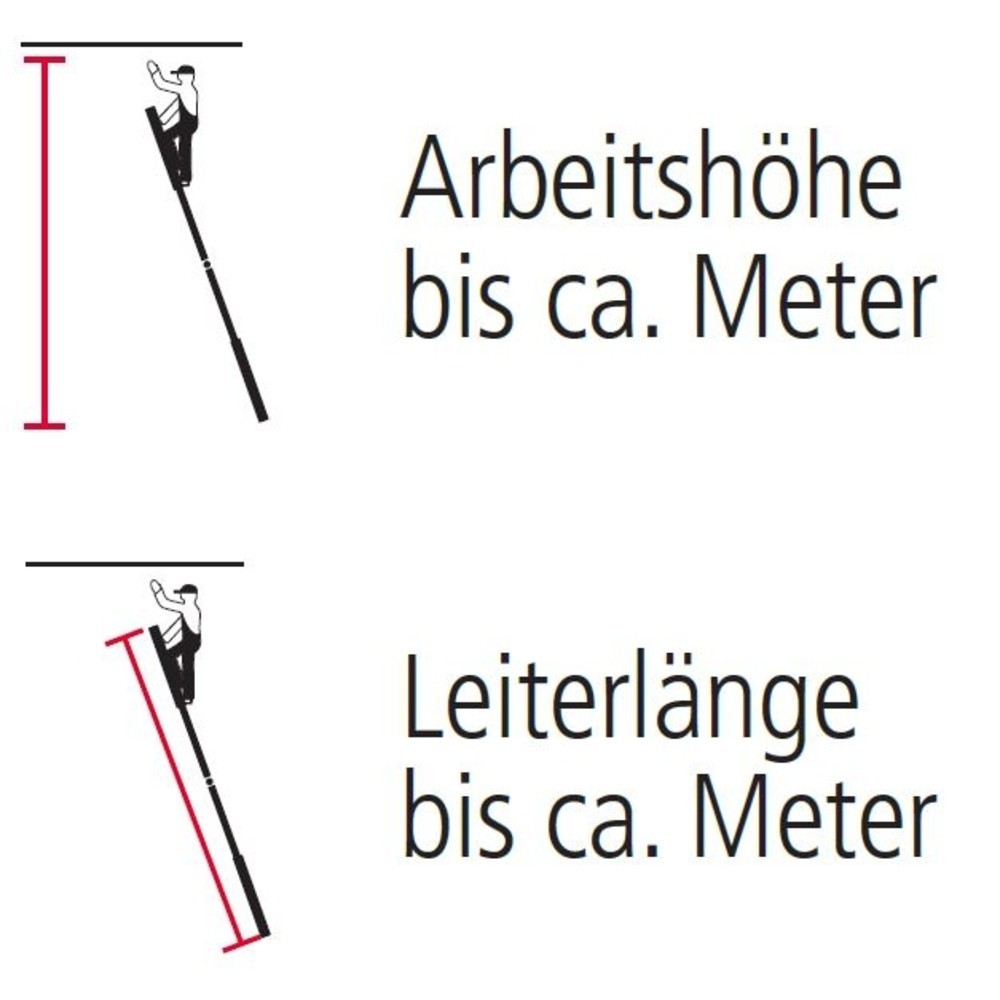 Produktabbildung Nr. 6: Gelenk-Universalleiter BASIC, Gesamtlänge 4,60 m, ohne Plattform