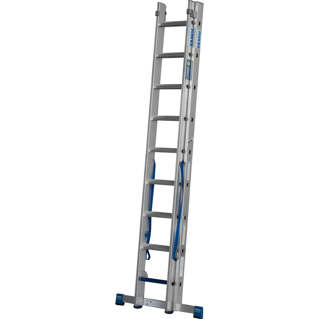 KRAUSE® STABILO Mehrzweckleiter +S, 2x 9 Sprossen/Stufen Produktabbildung: KRAUSE® STABILO Mehrzweckleiter +S, 2x 9 Sprossen/Stufen