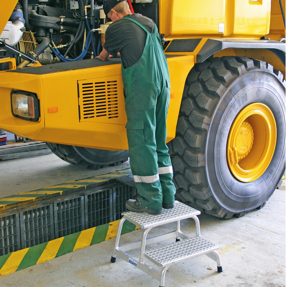 Produktabbildung Nr. 4: KRAUSE® STABILO Montagetritt mit Gitterroststufen, Standhöhe 0,40 m