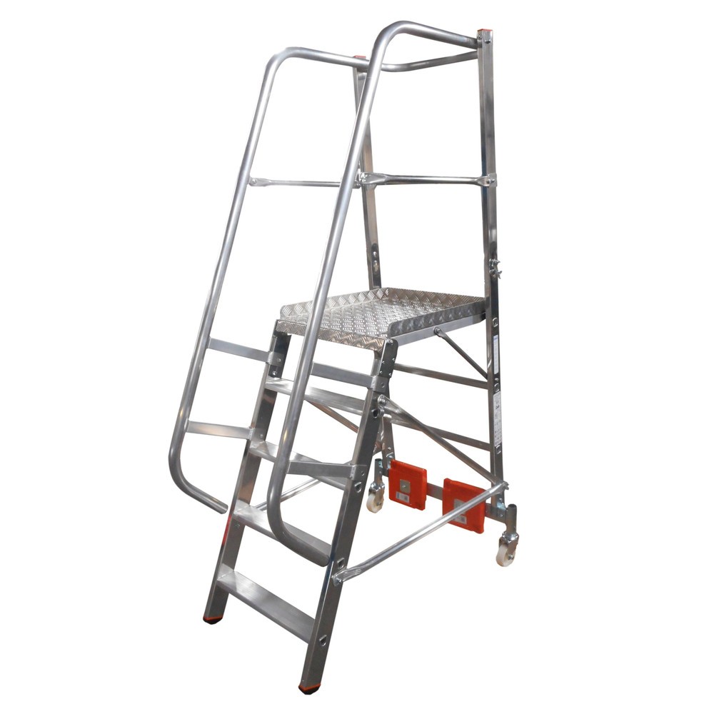 Produktabbildung Nr. 1: KRAUSE® STABILO Plattformleiter Vario, Ballastierung 20 kg, Standhöhe 1,10 m