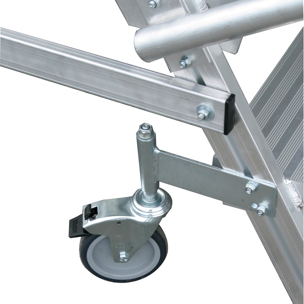 Produktabbildung Nr. 3: KRAUSE® STABILO Podesttreppe, 1-seitig, verfahrbar, Standhöhe 0,95 m