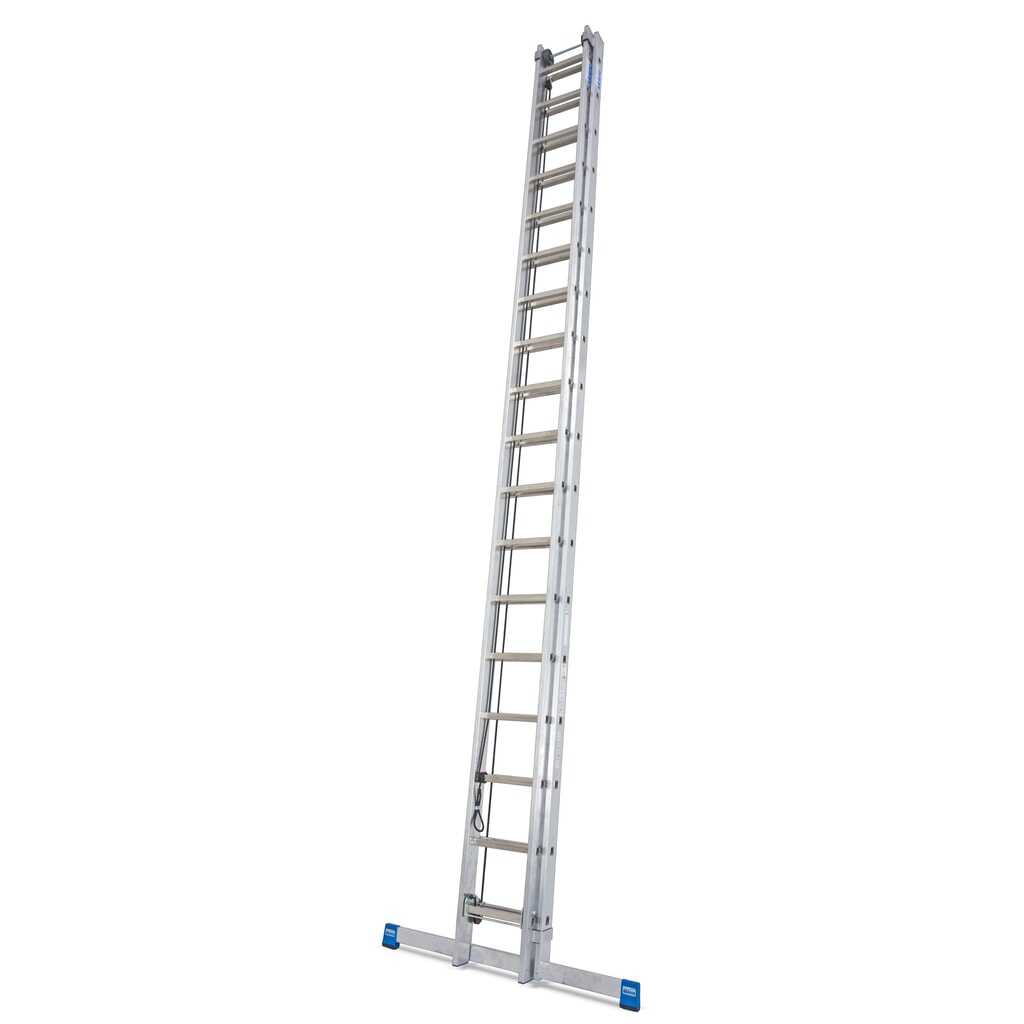 Produktabbildung: KRAUSE® STABILO Seilzug-Anlegeleiter, 2-teilig, Standhöhe 7,85 m