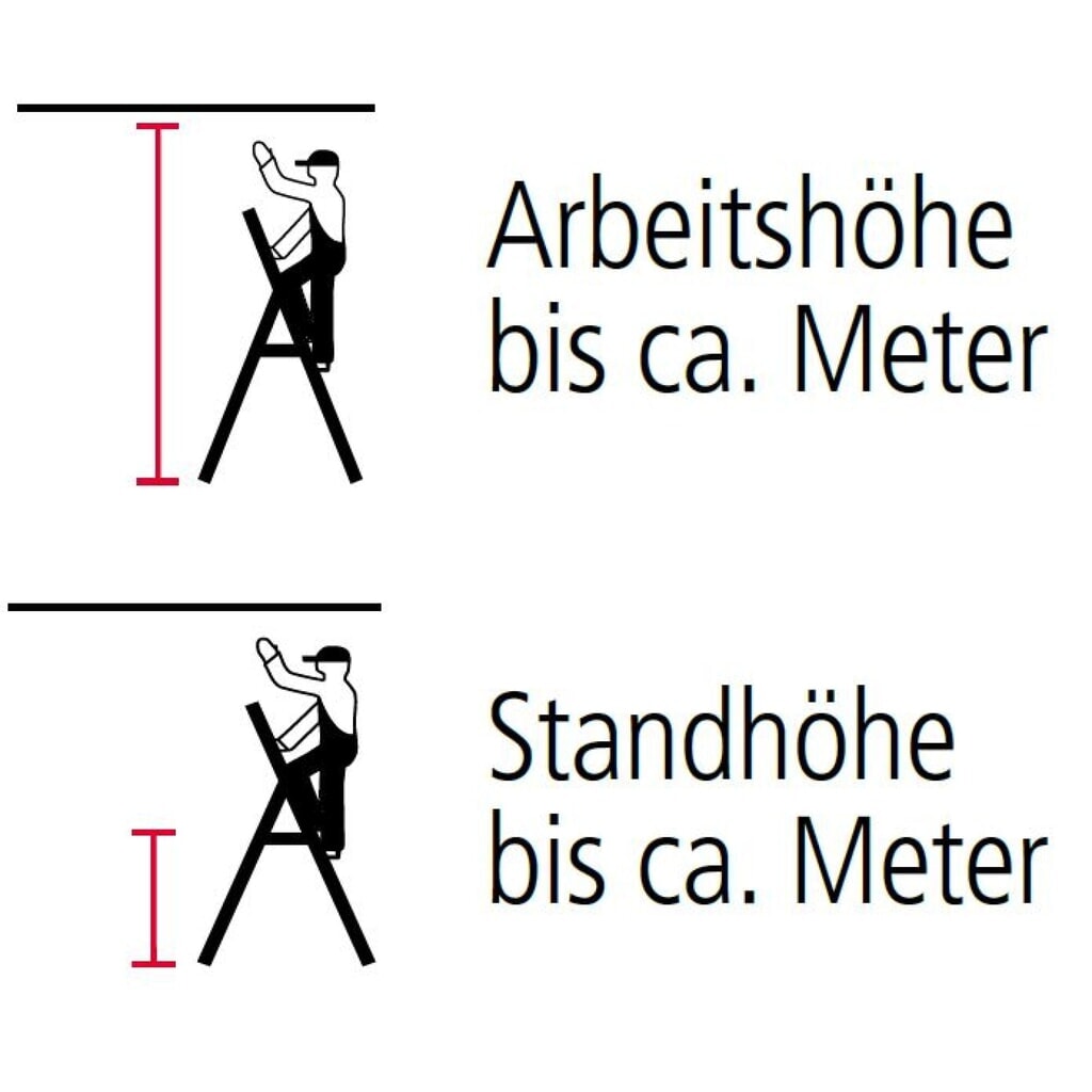 KRAUSE® Stufen-r Profi, 1-seitig begehbar, mit Traverse und Rollen, Standhöhe 1,40 m Produktabbildung Nr. 4: KRAUSE® Stufen-r Profi, 1-seitig begehbar, mit Traverse und Rollen, Standhöhe 1,40 m