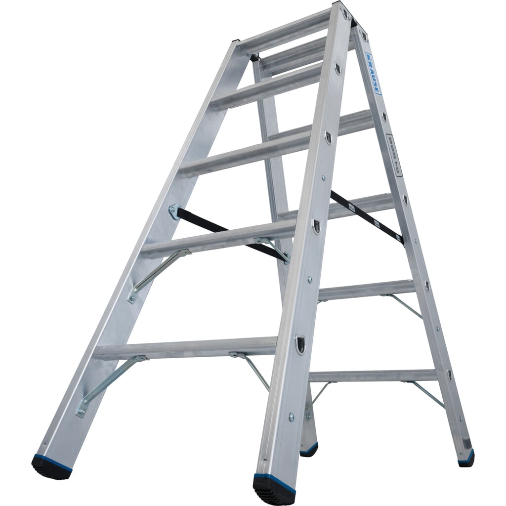 KRAUSE® STABILO Stufenstehleiter, beidseitig begehbar, Tragfähigkeit 225 kg, 2 x 5 Stufen Produktabbildung Nr. 7: KRAUSE® STABILO Stufenstehleiter, beidseitig begehbar, Tragfähigkeit 225 kg, 2 x 5 Stufen
