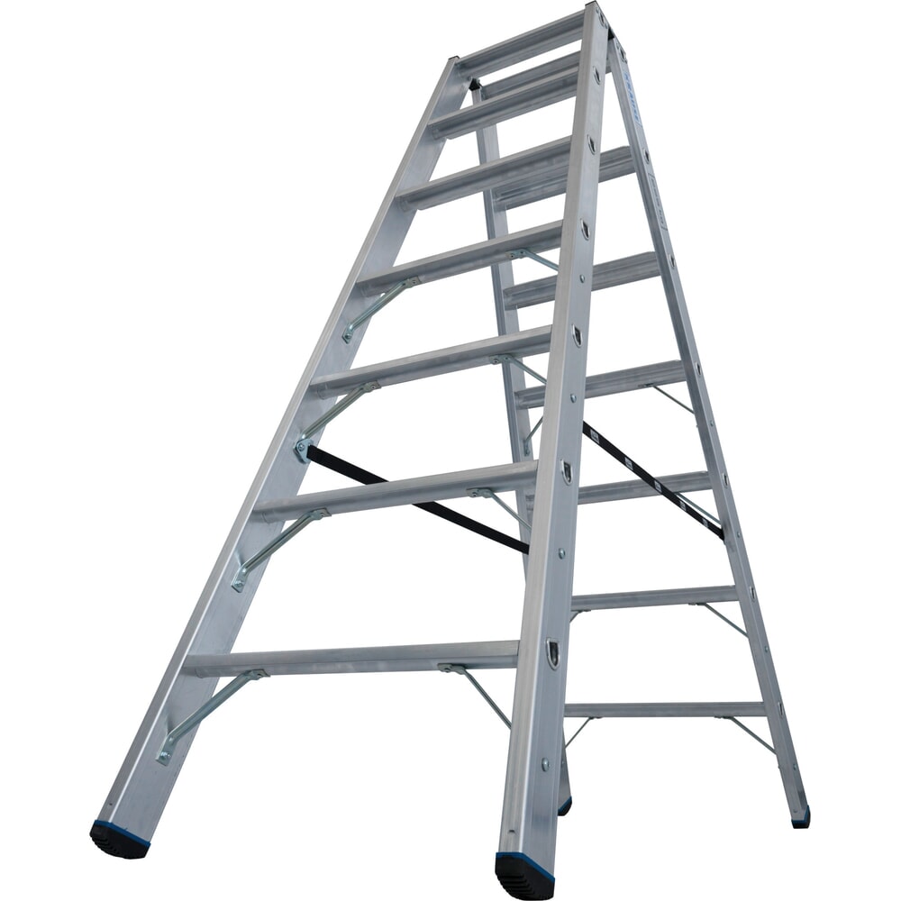 Zdjęcie produktu nr 7: Drabina ze stopniami wolnostojąca KRAUSE® STABILO, dwustronna, udźwig 225 kg, 2 x 7 stopni