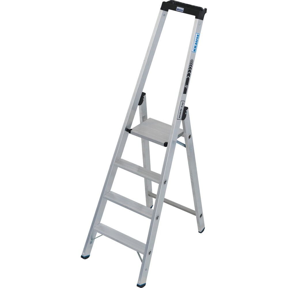 Produktabbildung: KRAUSE® STABILO Stufenstehleiter mit hohem Bügel, Tragfähigkeit 225 kg, 4 Stufen