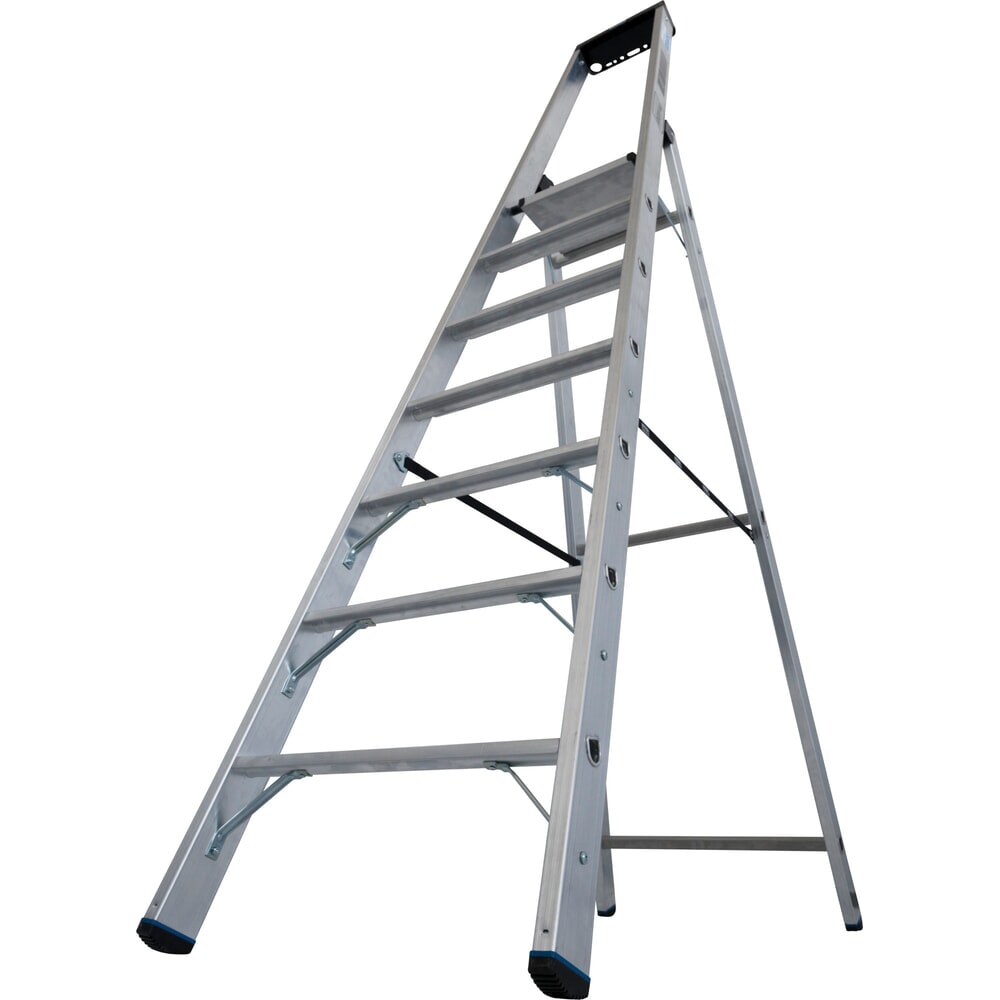 Produktabbildung Nr. 16: KRAUSE® STABILO Stufenstehleiter mit hohem Bügel, Tragfähigkeit 225 kg, 7 Stufen