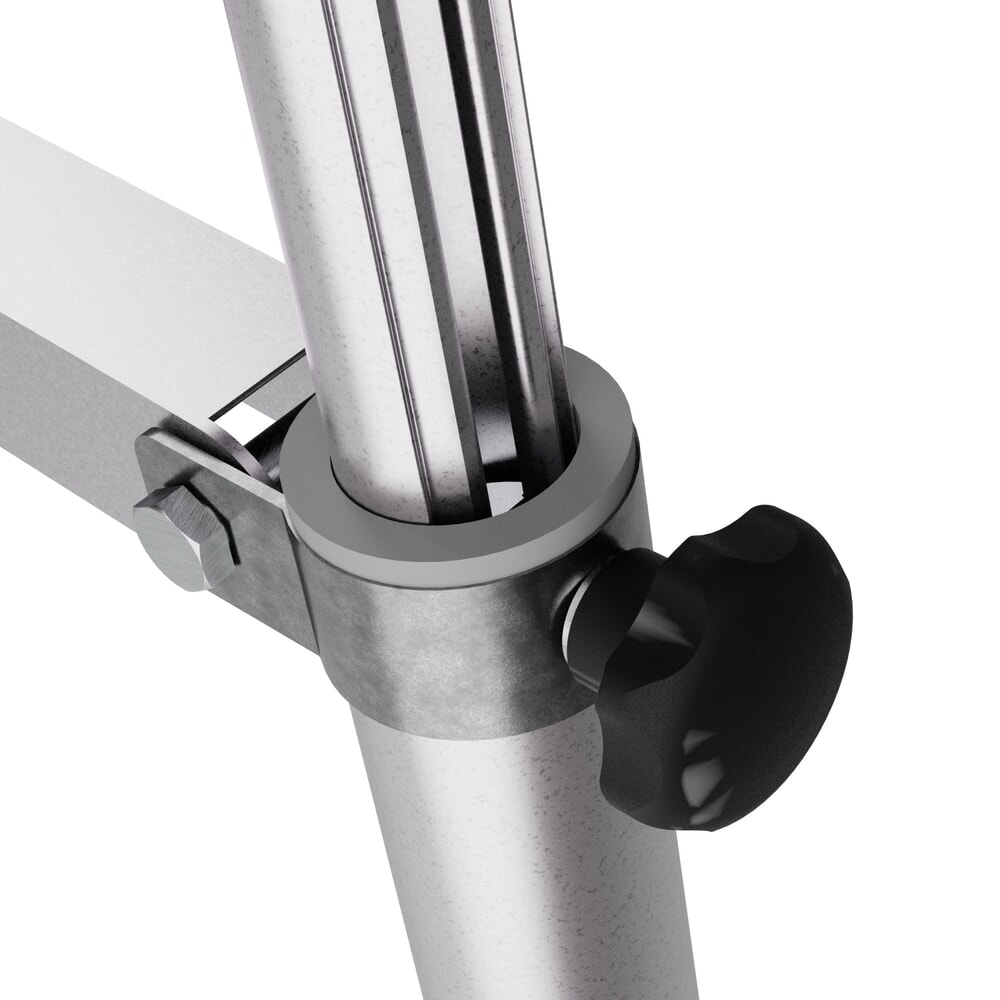 Produktabbildung Nr. 17: KRAUSE® STABILO Teleskop-Podestleiter mit großer Standplattform SkyMatic 5-9 Sprossen