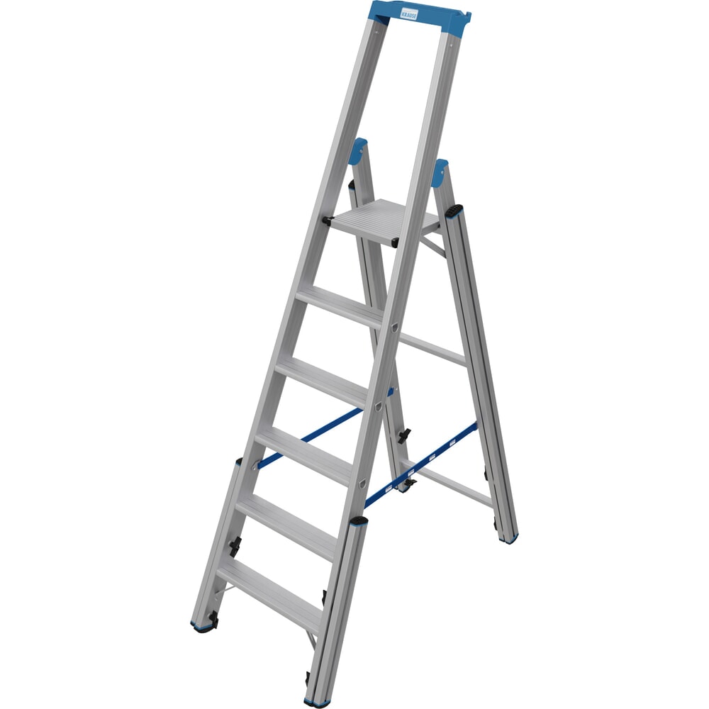 Produktabbildung Nr. 20: KRAUSE® STABILO Teleskopleiter mit Stufen, einseitig begehbar, 6 Stufen