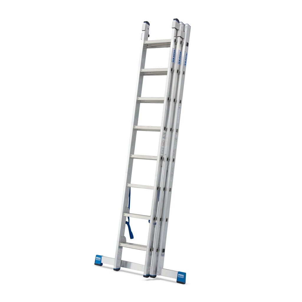 Produktabbildung: KRAUSE® STABILO Vielzweckleiter, 3-teilig, Gesamtlänge 5,25 m