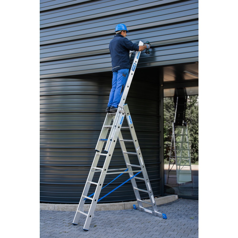 Produktabbildung Nr. 10: KRAUSE® STABILO Vielzweckleiter +S, 3x 8 Sprossen/Stufen
