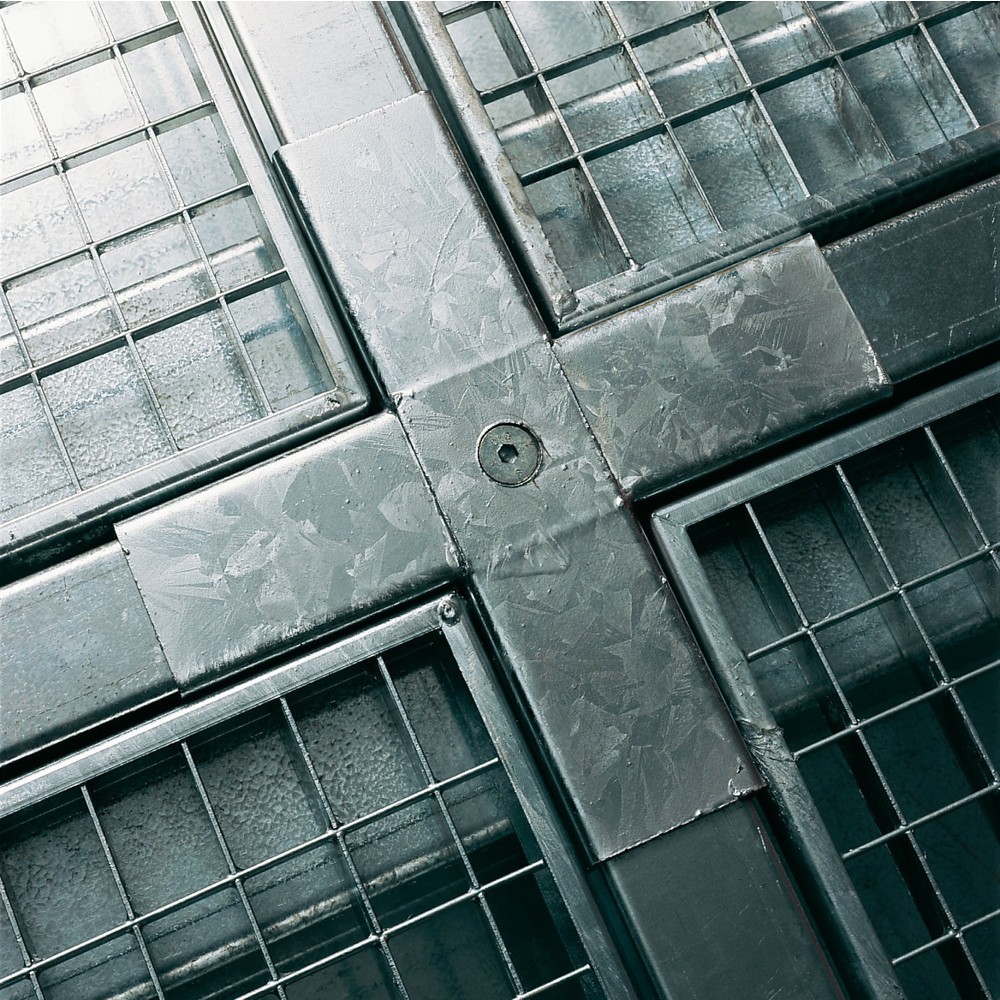Productafbeelding nr. 2: Kruisverbinding voor lage lekbak van staal, cap. 6.500 kg/m²