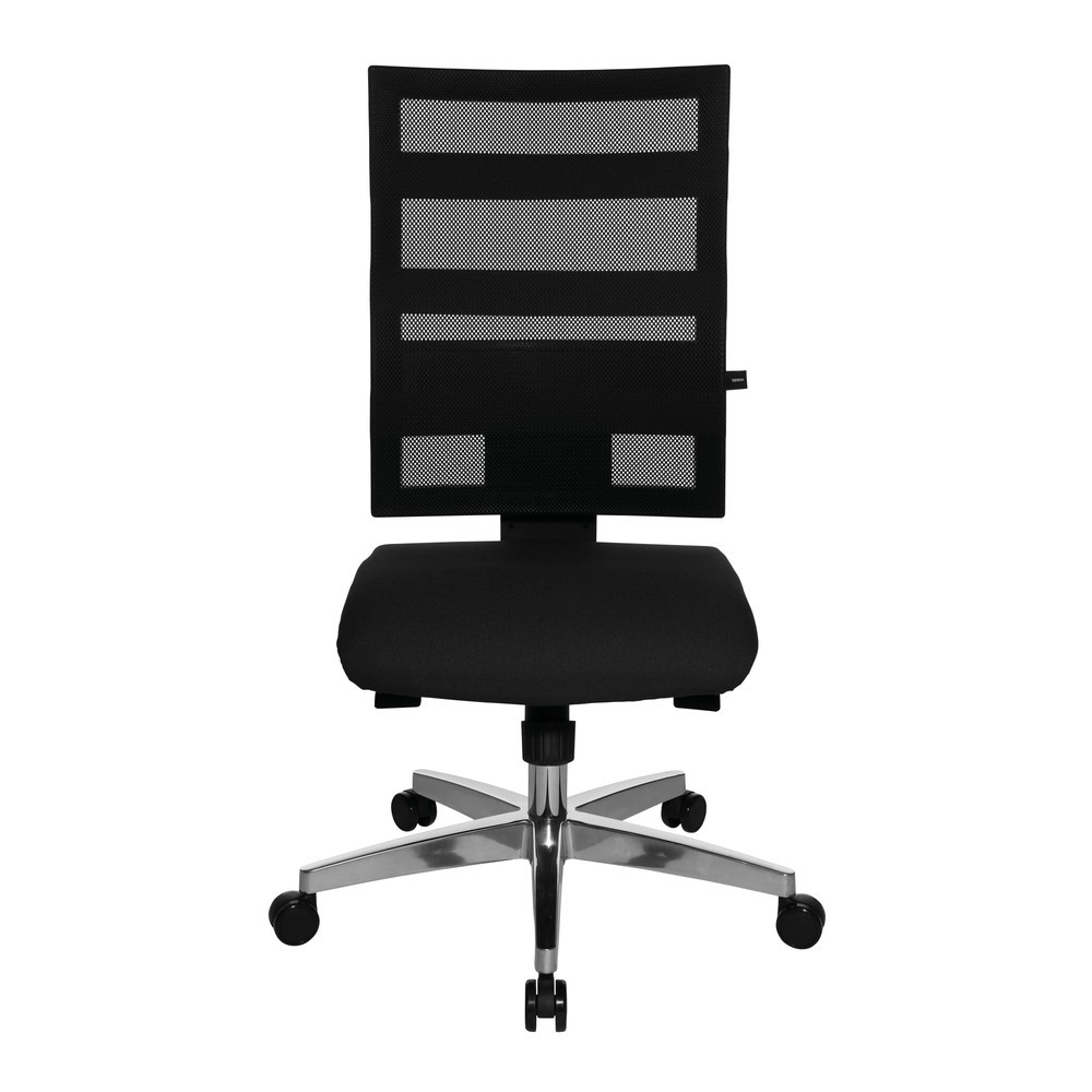 Zdjęcie produktu: Krzesło biurowe obrotowe Topstar® X-Pander, oparcie siatkowe, funkcja fitness, kolor czarny