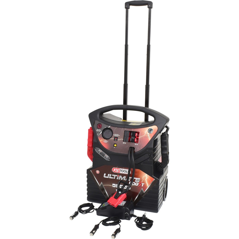 Produktabbildung Nr. 6: KS TOOLS 12 V + 24 V Batterie-Booster, mobiles Starthilfegerät 2340 A