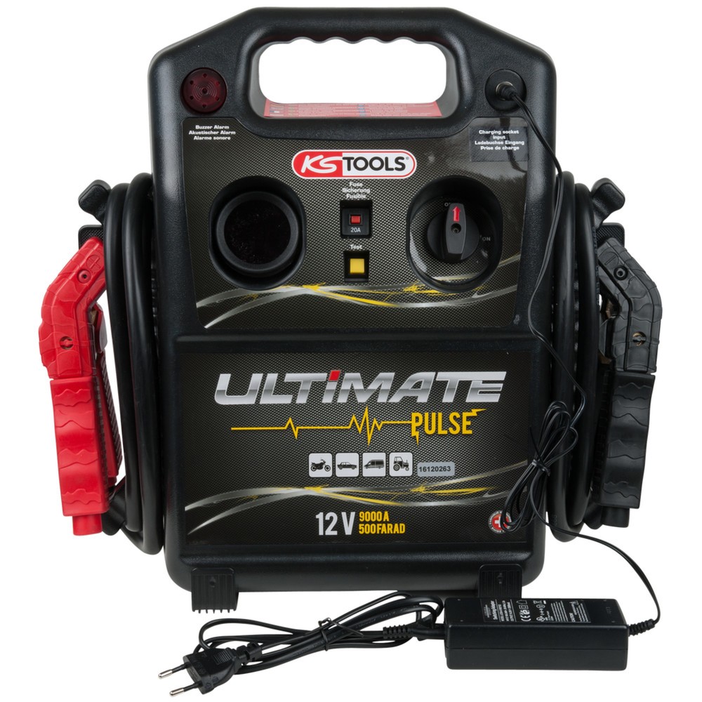 Produktabbildung Nr. 12: KS TOOLS 12 V Kondensator-Booster - mobiles Starthilfegerät 1800 A