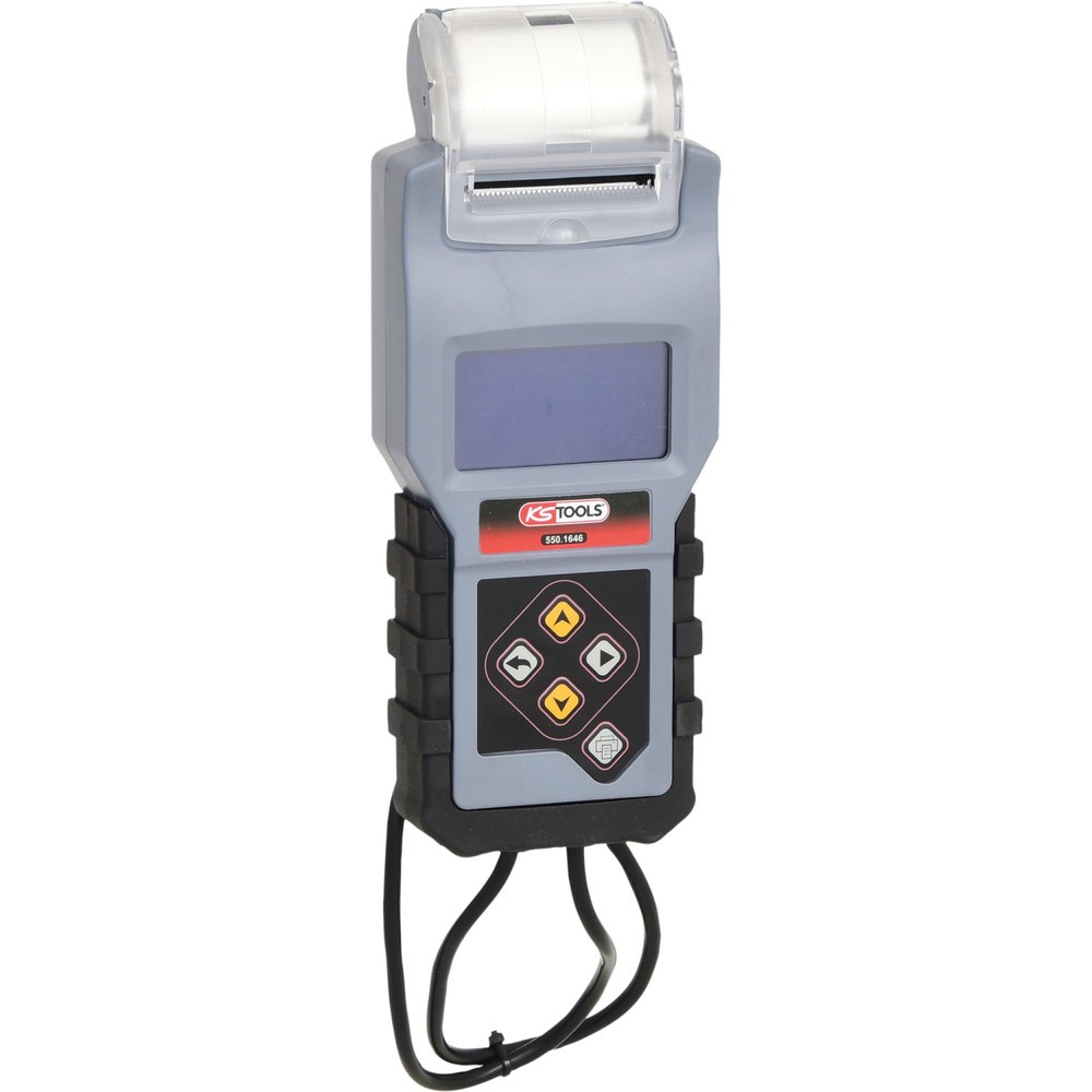 Produktabbildung Nr. 9: KS TOOLS 12V Digital-Batterie- und Ladesystemtester mit integriertem Drucker