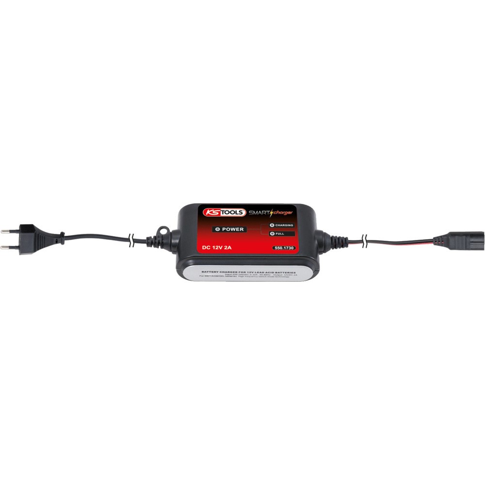 Produktabbildung Nr. 1: KS TOOLS 12V SMARTcharger Hochfrequenz-Batterieladegerät 2A