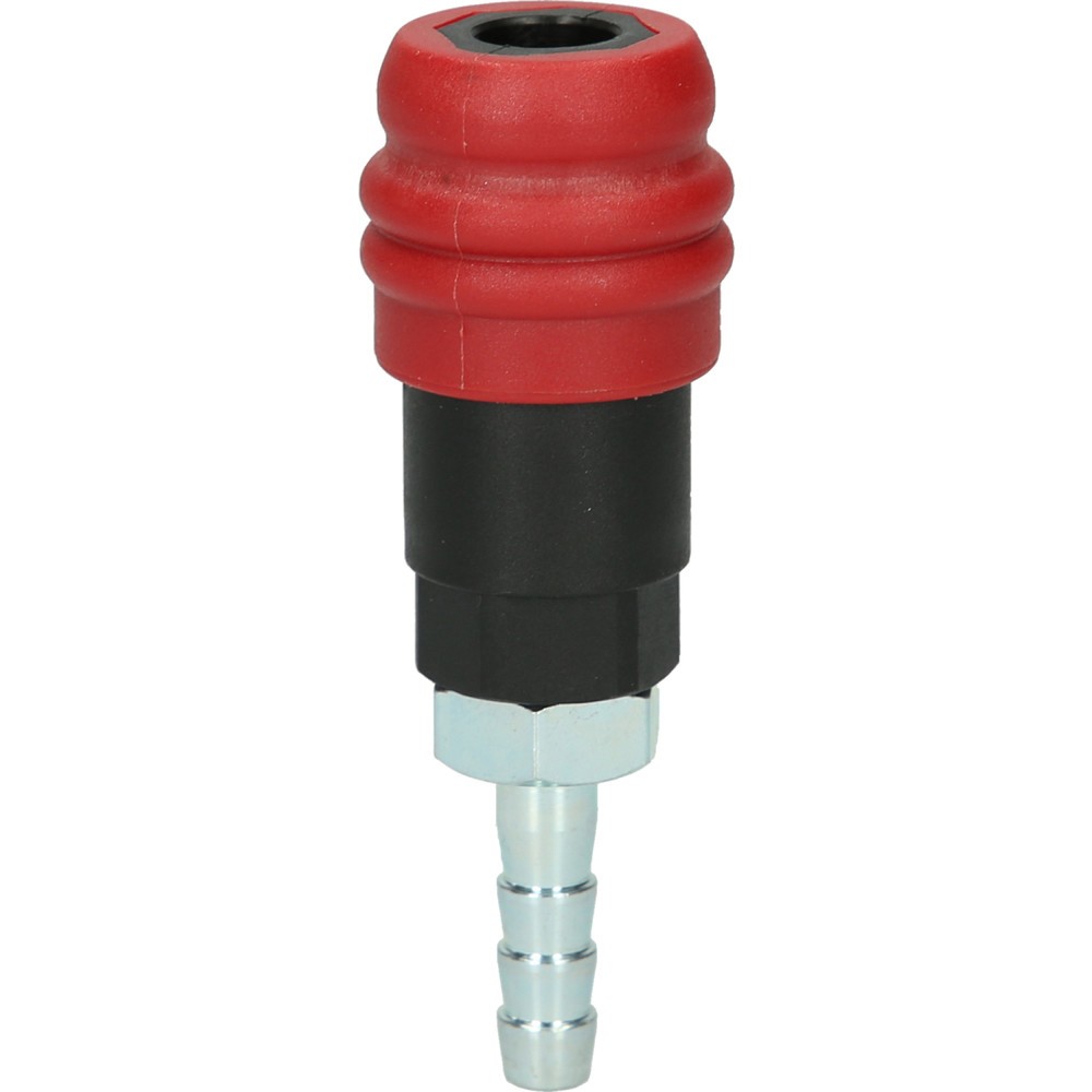 Produktabbildung Nr. 12: KS TOOLS 2 Stufen-Druckluft-Sicherheitskupplung mit Schlauchtülle, 9mm